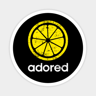 The Stone Roses Adored Indie Manchester Large Lemon Magnet